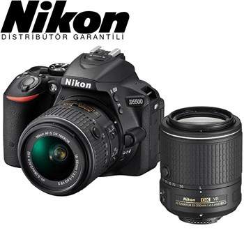 Nikon D5500 + 18-55mm + 55-200mm