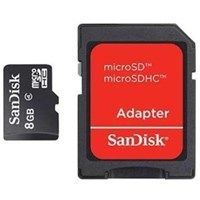 SanDisk 8GB Micro Adaptörlü - SDSDQM-008G-B35A