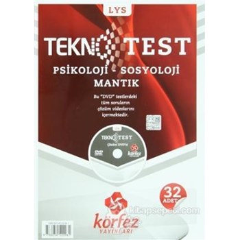 LYS Psikoloji - Sosyoloji - Mantık Tekno Poşet Test Çözüm (DVD'li) - Kolektif 3990000017108