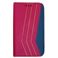 Color Case Galaxy Note 4 Gizli Mıknatıslı Kılıf Pembe MGSEFNSVXZ8