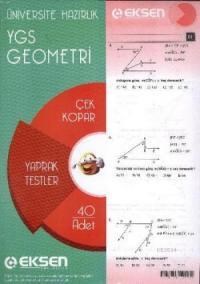 YGS Geometri Yaprak Testler (ISBN: 9786053800385)