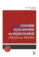 Hükmün Açıklanması ve Düzeltilmesi (ISBN: 9789750221446)