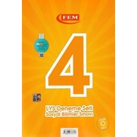 Fem LYS Sosyal Bilimler 4 Deneme Seti Çözüm DVD'li (ISBN: 9786053733713)
