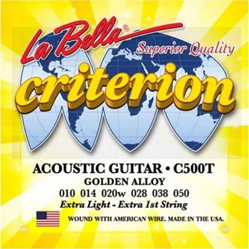 La Bella Gitar Aksesuar Akustik Tel Labella C500T 31639847