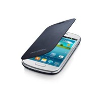 Microsonic Delux Kapaklı Kılıf Samsung Galaxy S3 Mini I8190 Siyah