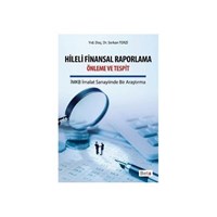 Hileli Finansal Raporlama Önleme ve Tespit (ISBN: 9786053778004)