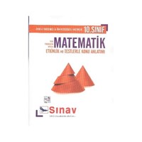 Sınav 10. Sınıf Matematik Etkinlik ve Testlerle Konu Anlatımı (ISBN: 9786051233956)