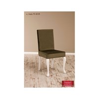 Sanal Mobilya Simay Demonte Sandalye Beyaz - A. Yeşil V-215 25341760