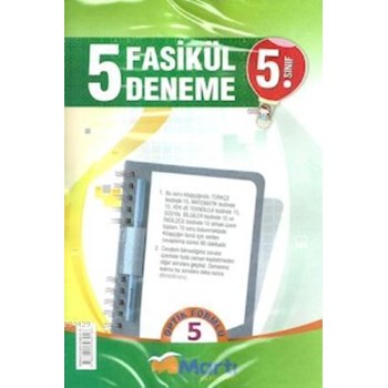 5. Sınıf 5 Fasikül (ISBN: 9786055396916)