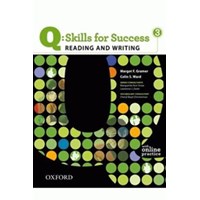 Oxford Yayınları Q Skills for Success Reading and Writing 3 Student Book with Online Practice (ISBN: 9780194756242)