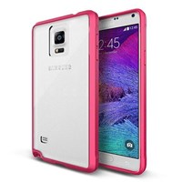 Verus Samsung Galaxy Note 4 Case Crystal Mixx Series Kılıf - Renk : Hot Pink