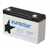 Eurostar 6V 12Ah Bakımsız Kuru Akü