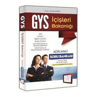 GYS İçişleri Bakanlığı Açıklamalı Soru Bankası (ISBN: 9786059875288)