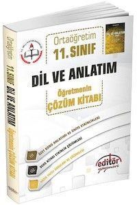 11. Sınıf Dil ve Anlatım Öğretmenin Çözüm Kitabı Editör Yayınevi (ISBN: 9786055073299)