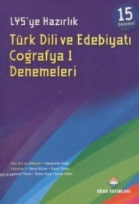 LYS Türk Dili ve Edebiyatı Coğrafya1 Denemeleri (15 Deneme) (ISBN: 9786054333769)