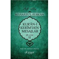 Kur'an-ı Kerim'den Mesajlar 29. Cüz - II (ISBN: 9786058544574)