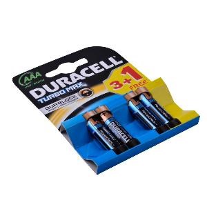 Duracell Turbo Max 3+1 Aaa İnce Pil