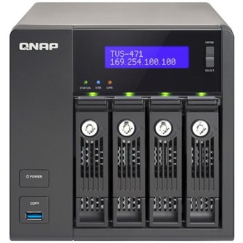 Qnap Tvs-471-pt-4gb Ram All In One Turbo Nas