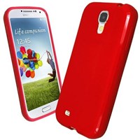 Microsonic Glossy Soft Kılıf Samsung Galaxy S4 I9500 Kırmızı