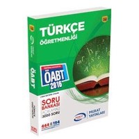 ÖABT Türkçe Öğretmenliği Soru Bankası Murat Yayınları 2016 (ISBN: 9789944667005)