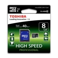 Toshiba 8GB Micro SDHC Kart Class 10 SD-C008UHS1-6A