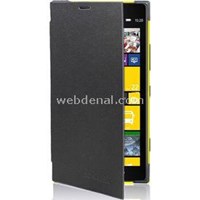 Ultra Thin Kapaklı Nokia Lumia 1520 Kılıf Siyah