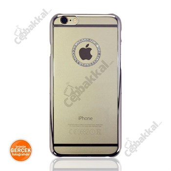 iPhone 6 Swarovski Taşlı Frame Desenli Redlife Arka Kapak