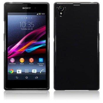 Microsonic Glossy Soft Sony Xperia Z1 Kılıf Siyah