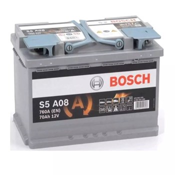 Bosch 12V 70Ah AGM S5 760 CCA Start Stop Araç Aküsü