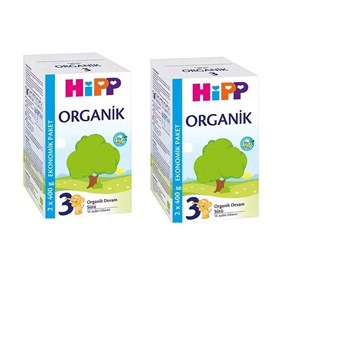 Hipp 2 6+ Ay Organik 2x800 gr Devam Sütü