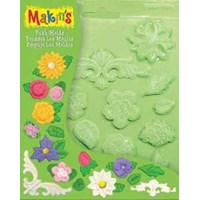 Makin's Clay Push Mold Şekilleme Kalıbı Çiçekler THT39005
