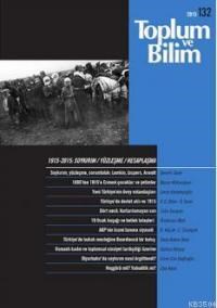 Toplum ve Bilim Sayı 132 (ISBN: 9771300931325)