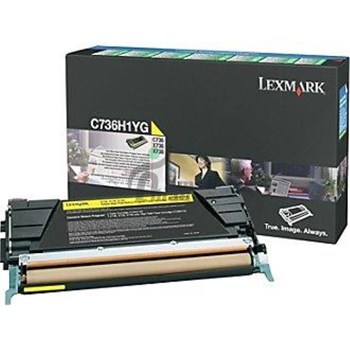 Lexmark C736-X736-X738 10k Sarı Toner