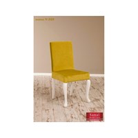 Sanal Mobilya Simay Demonte Sandalye Beyaz - Hardal V-325 25341721