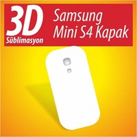 3D Süblimasyon Samsung S4 Mini Kapak Kalıbı