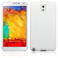 Microsonic Glossy Soft Kılıf Samsung Galaxy Note 3 N9000 Beyaz
