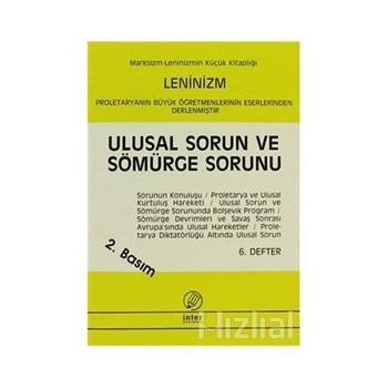 Ulusal Sorun ve Sömürge Sorunu - Vladimir İlyiç Lenin 3990000002909