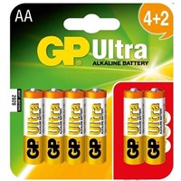 Gp Ultra Alkalin Pil Aaa Ince Kalem (4+2) 6'Lı Paket15Au4/2-Gp6
