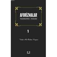 Aforizmalar 1 (ISBN: 9786055961299)