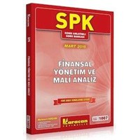 SPK 1007 Finansal Yönetim ve Mali Analiz Karacan Yayınları (ISBN: 9786053300562)