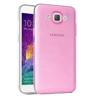 Microsonic Samsung Galaxy Grand Max Kılıf Transparent Soft Pembe