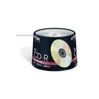 TDK CD-R Data 52X 80 Min/700MB 50'li Cake Box