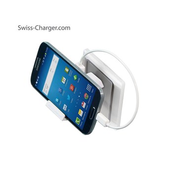 Swıss Charger Sch 21002 Ecomax 2 4A Unıversal Şarj Cihazı Ve 0,25M Beyaz Mıcro Usb Kablo