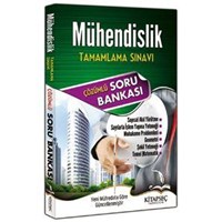 Mühendislik Tamamlama Sınavı Çözümlü Soru Bankası Kitapseç Yayınları 2015 (ISBN: 9786051641898)