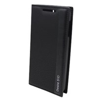 HTC Desire 510 Kapaklı Kılıf Siyah