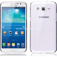 Transparent Soft Samsung Galaxy Grand 2 Kılıf Beyaz
