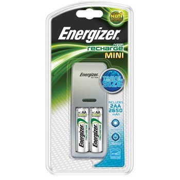Energizer Mini Şarj Cihazı + 2xAA 2650 Mah