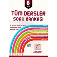 8. Sınıf Tüm Dersler Soru Bankası Karekök Yayınları (ISBN: 97860599590498)