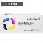 Econoprint HP 128A Sarı Muadil Toner CE322A