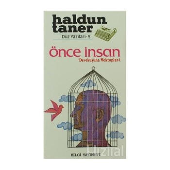 Önce İnsan Devekuşuna Mektuplar 1 - Haldun Taner (3990000006427)